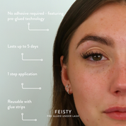 Lazy Girl Pre-Glued Under Lash - Feisty