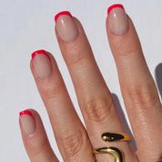 Fiery French - Press On Nails