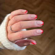 Fiery French - Press On Nails