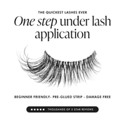 Lazy Girl Pre-Glued Under Lash - Flustered