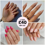 The Glow Edit - 4 x Press On Nails Bundle