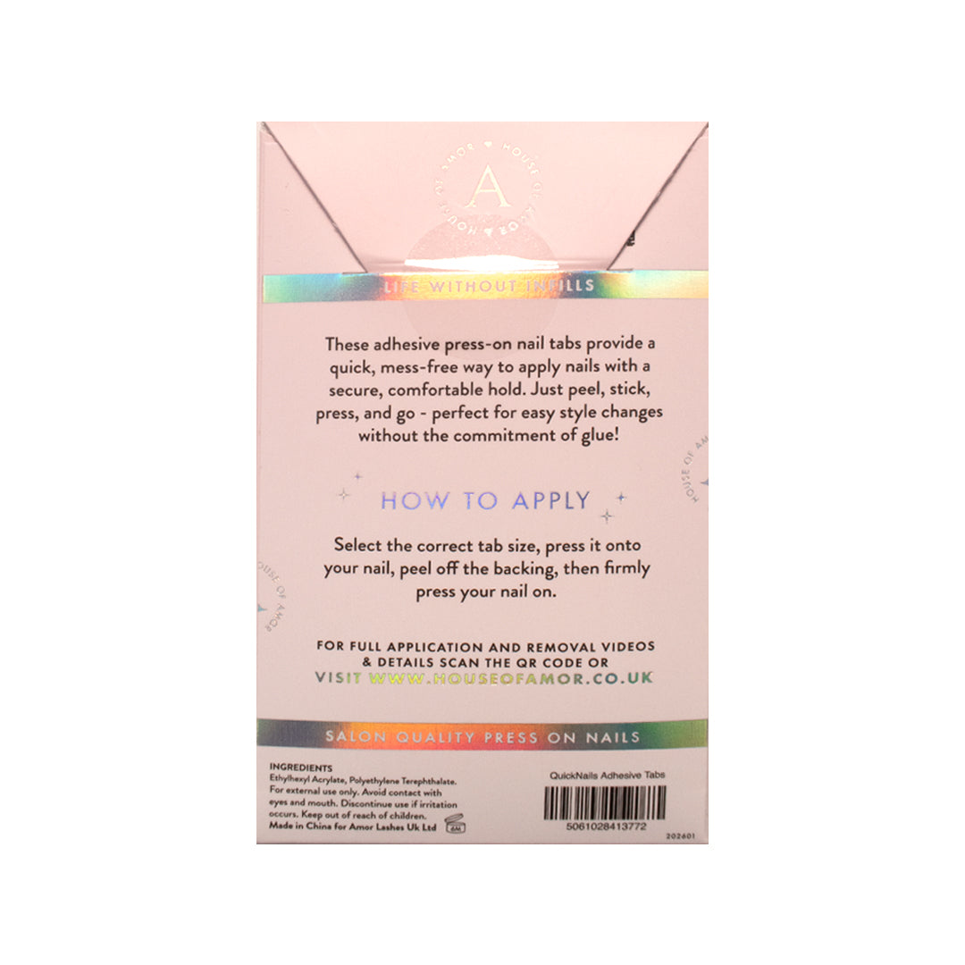 QuickNails Adhesive Tabs 180pcs