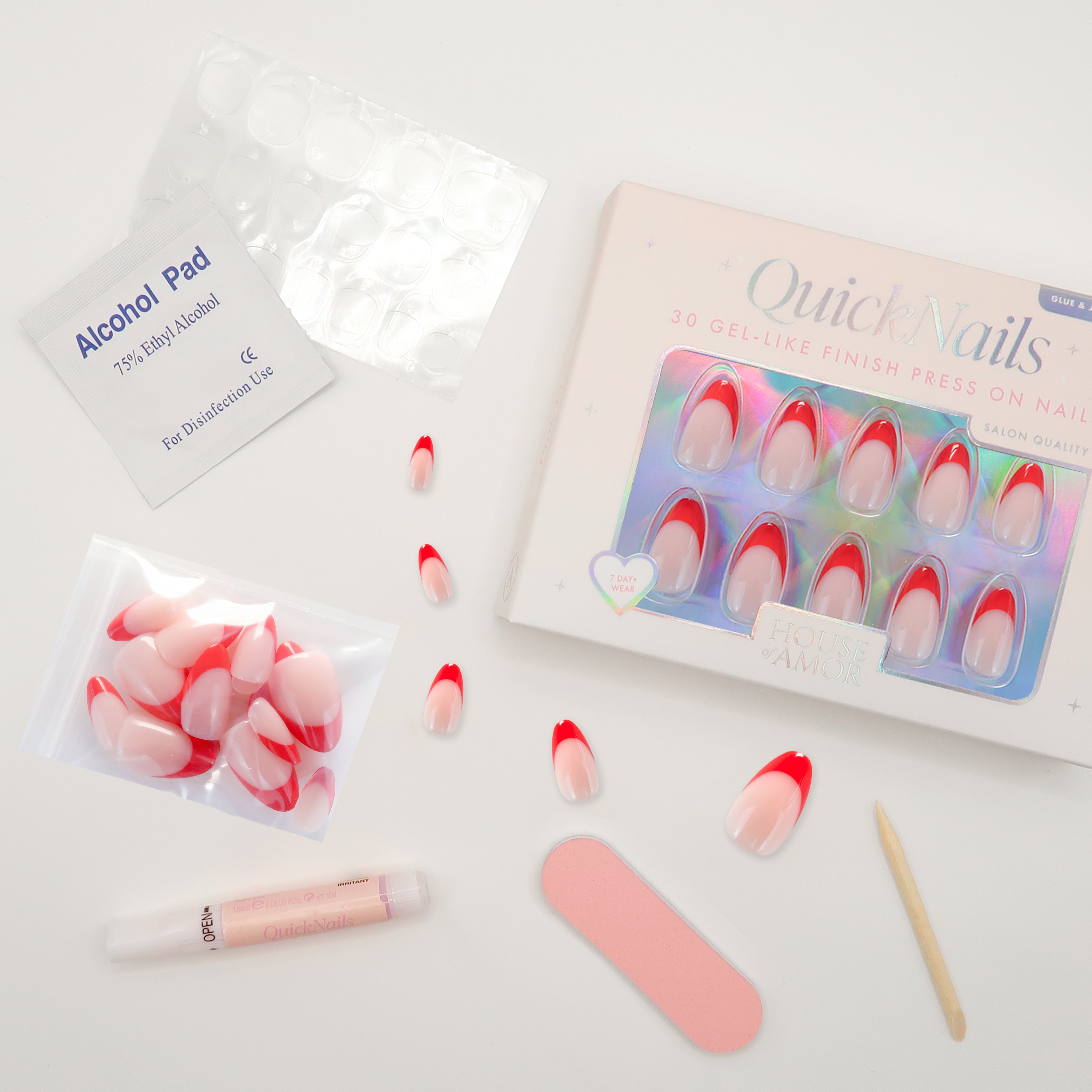 Kiss Me Quick - Press On Nails