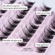 The Lazy Girl Pre Glued Lash Starter Bundle