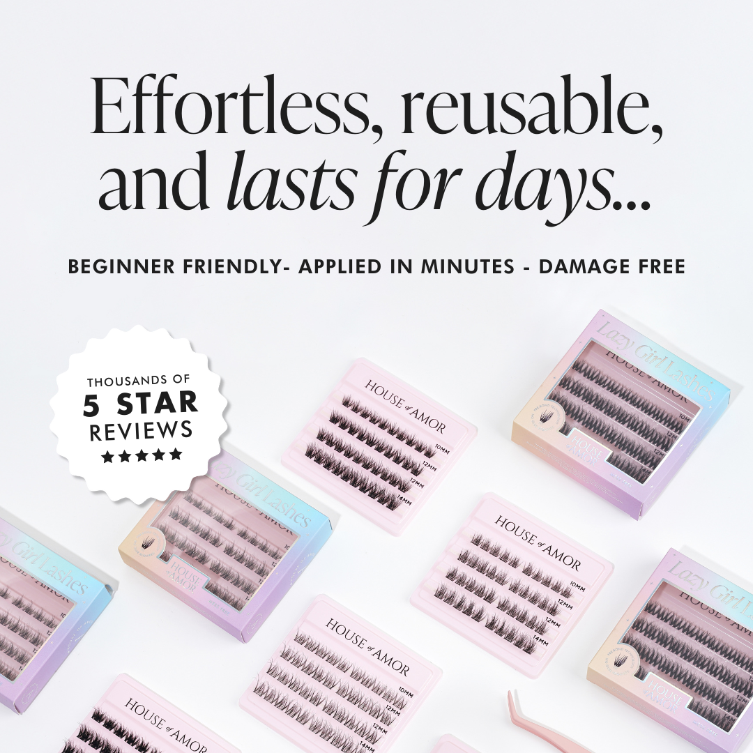 The Lazy Girl Pre Glued Lash Starter Bundle
