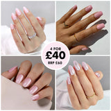 Pretty in Pink Edit - 4 x Press On Nails Bundle