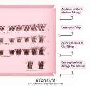 'RECREATE' - Mixed Length Clusters