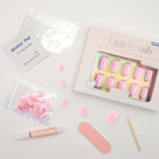 Strawberry Milkshake - Press On Nails