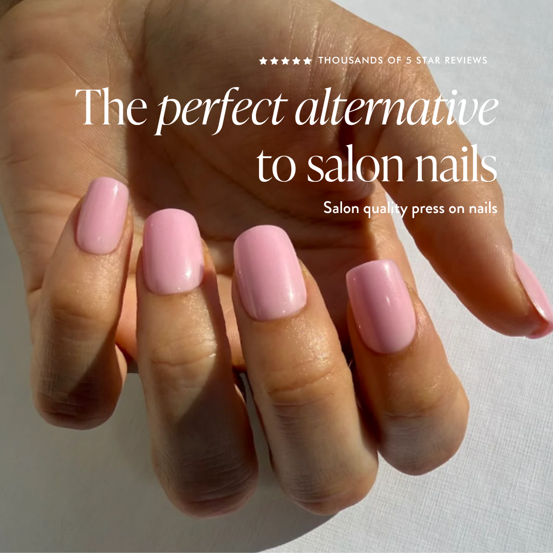 Strawberry Milkshake - Press On Nails