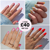 Sweet Treat Edit - 4 x Press On Nails Bundle