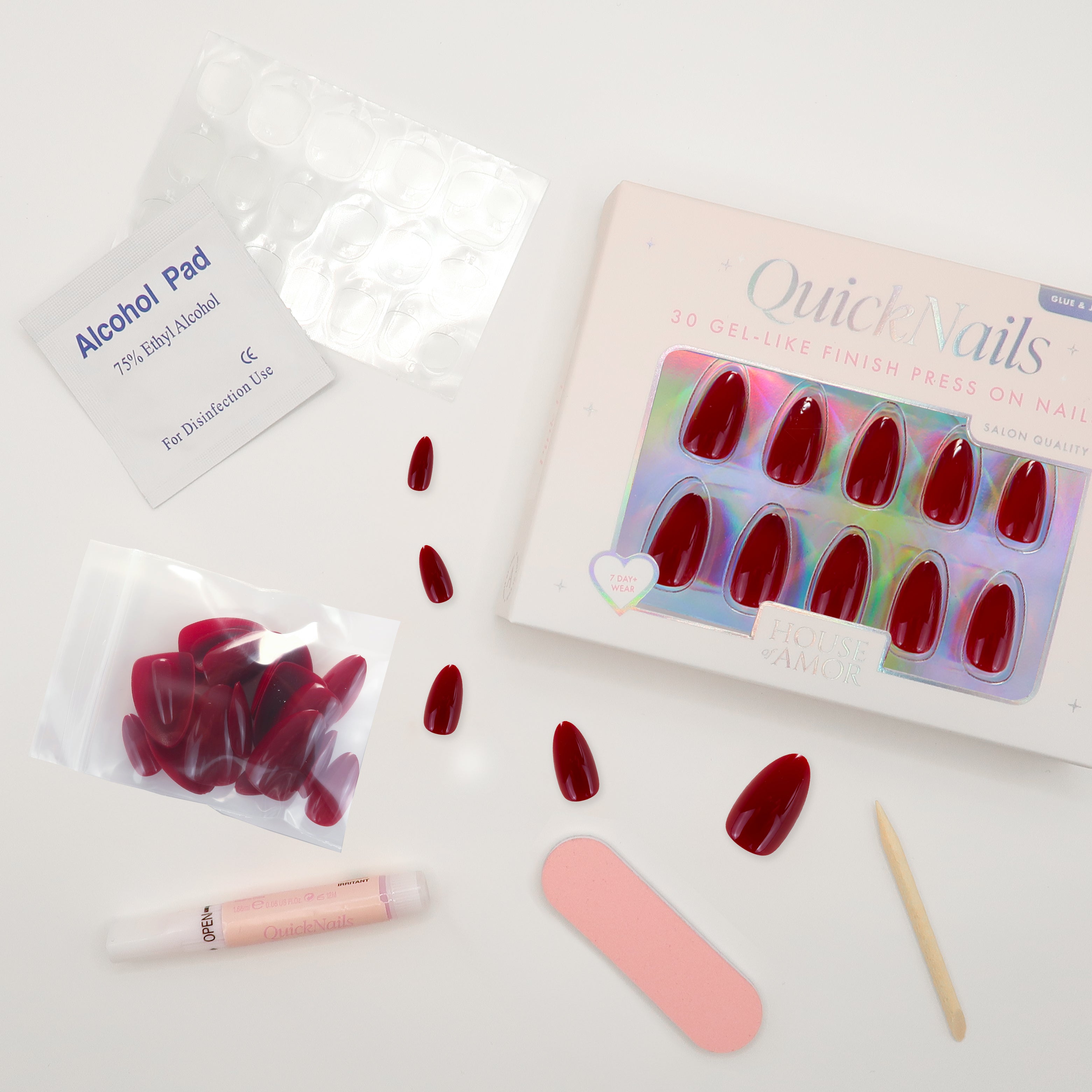 Wine & Dine - Press On Nails